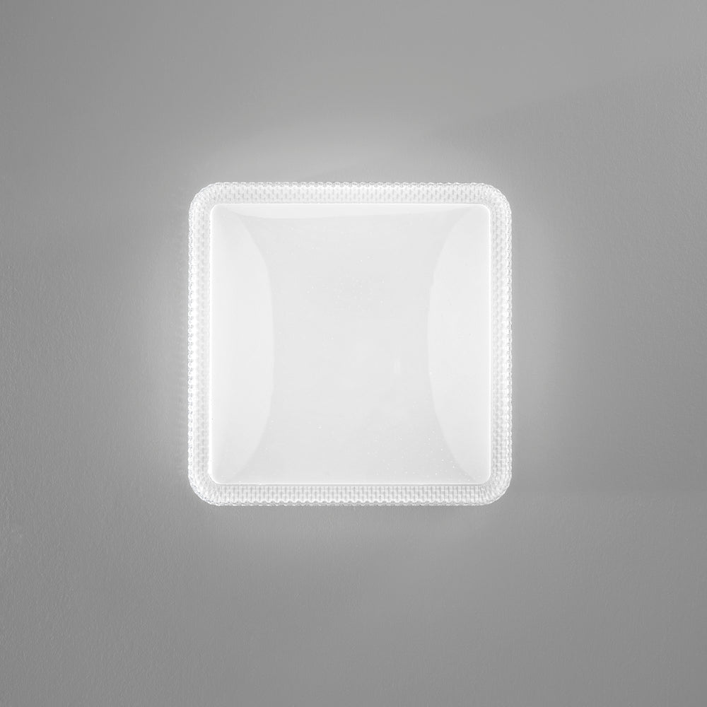 PLAFONIERA LED PIXEL QUADRATA BIANCA 24W 2460LM CCT 38,5X8,5X38,5CM