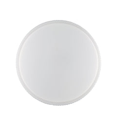 PLAFONIERA LED PIXEL TONDA BIANCA 40W 3900LM CCT DIMMERABILE WI-FI CON TELECOMANDO 49,5X9,5X49,5CM