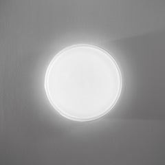 PLAFONIERA LED PIXEL TONDA BIANCA 40W 3900LM CCT DIMMERABILE WI-FI CON TELECOMANDO 49,5X9,5X49,5CM