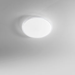 PLAFONIERA LED PIXEL TONDA BIANCA 66W 6540LM CCT DIMMERABILE WI-FI CON TELECOMANDO 76,5X10X76,5CM