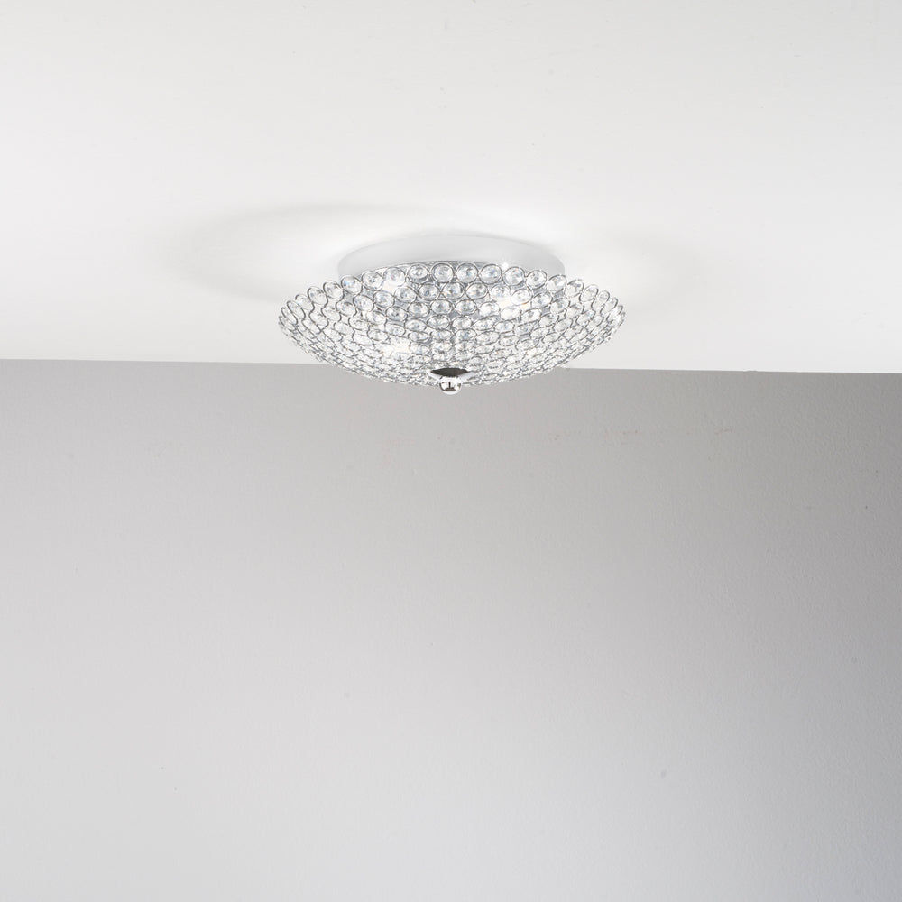 PLAFONIERA PLANET CROMO 4XG9 32X32X11CM