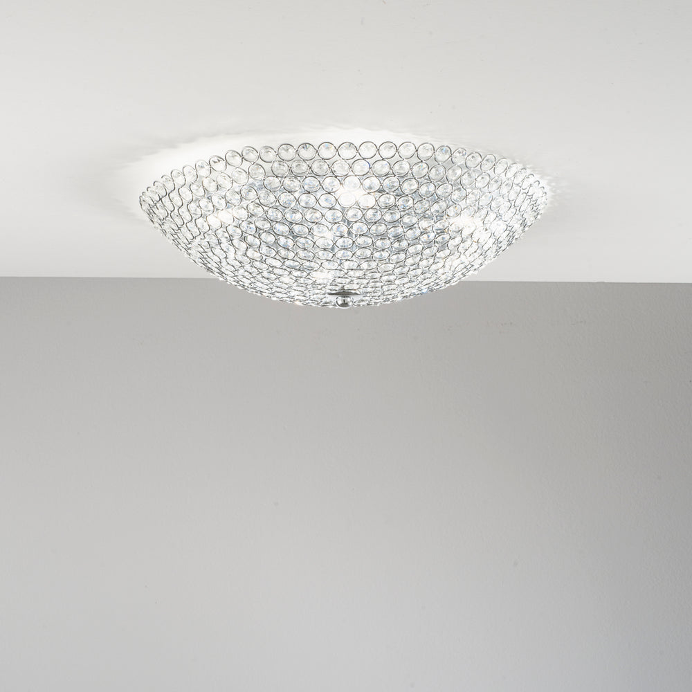 PLAFONIERA PLANET CROMO 6XG9 45X45X15CM