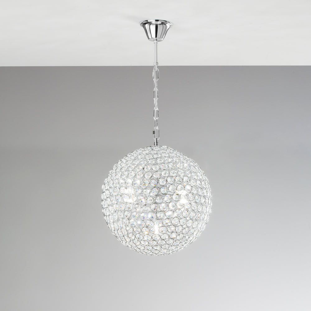 SOSPENSIONE PLANET CROMO 5XG9 35X35X120CM