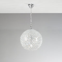 SOSPENSIONE PLANET CROMO 5XG9 35X35X120CM