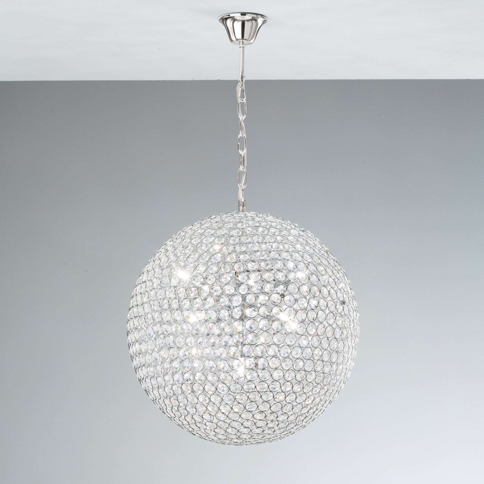 SOSPENSIONE PLANET CROMO 9XG9 50X50X120CM