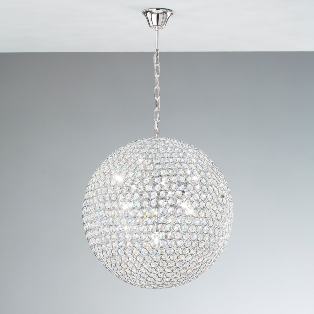 SOSPENSIONE PLANET CROMO 9XG9 50X50X120CM