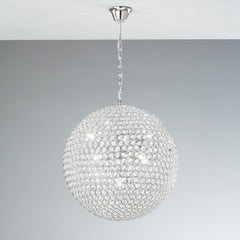 SOSPENSIONE PLANET CROMO 9XG9 50X50X120CM