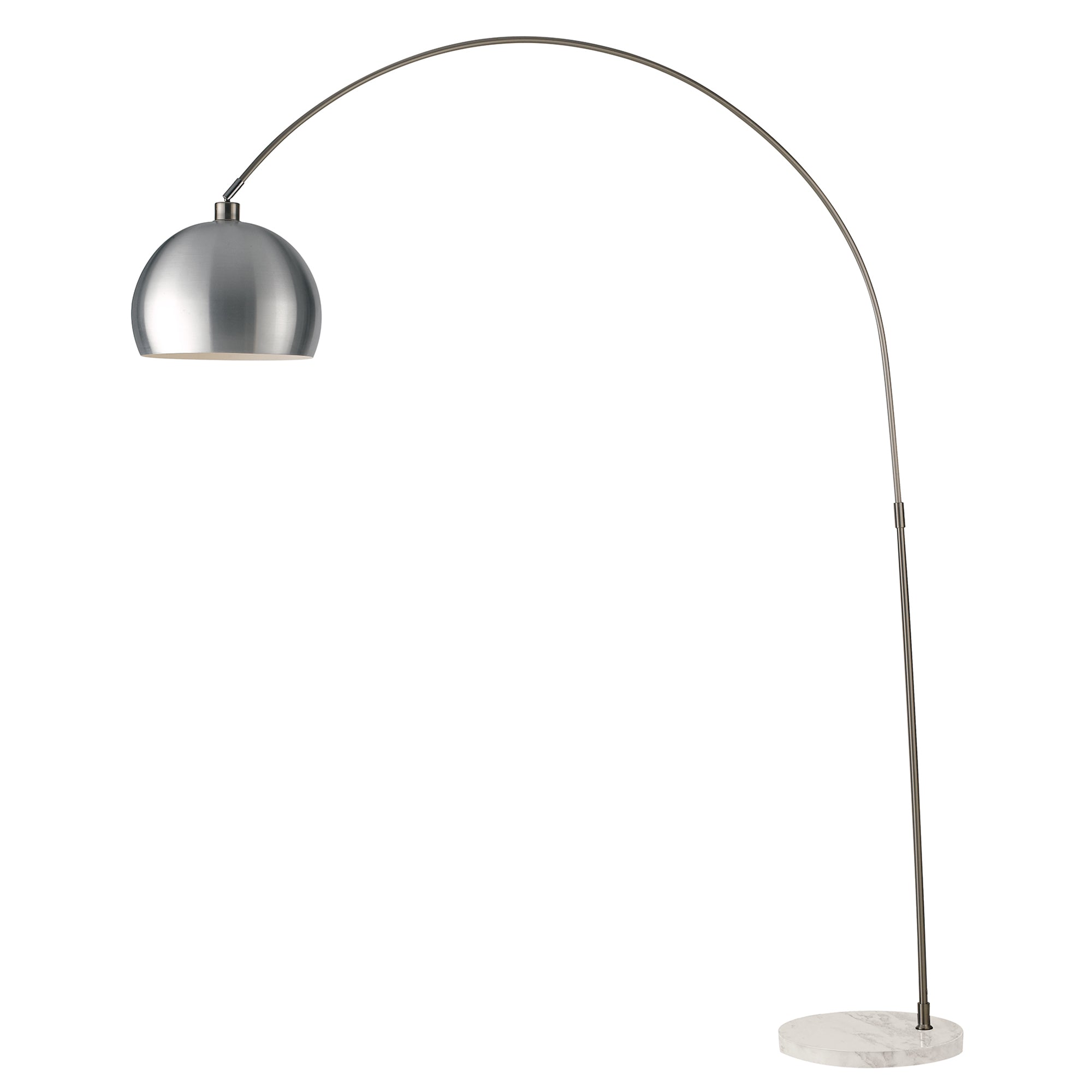 PIANTANA PLAZA NICKEL 1XE27 152X35X200CM