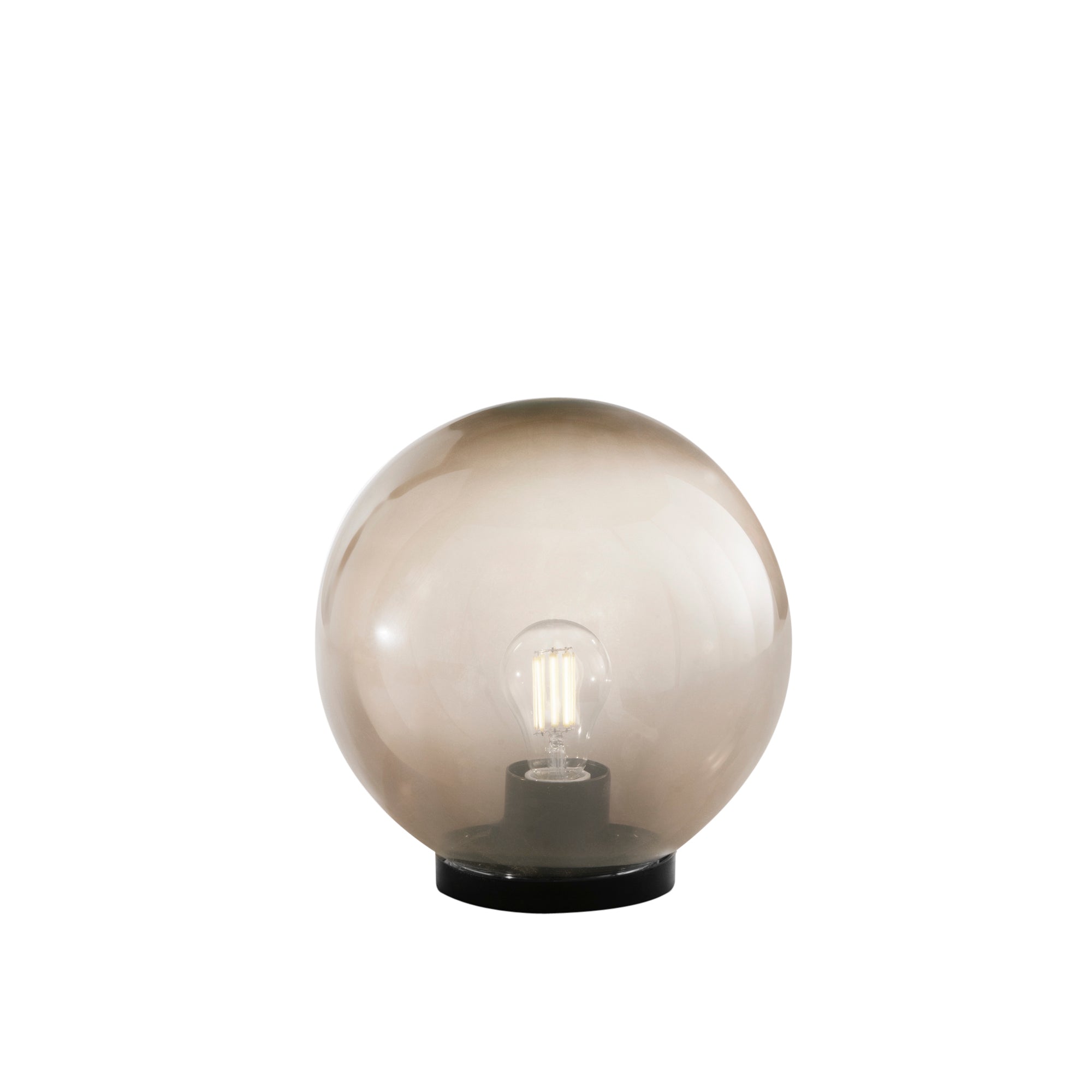 LUMETTO POLLY GRIGIO 1XE27 IP44 25X26CM