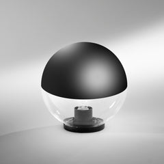 SFERA POLLY TRASPERENTE/NERA 1XE27 IP44 30X31CM