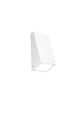 "Applique POPUP in metallo da esterno bianco IP44 25cm"