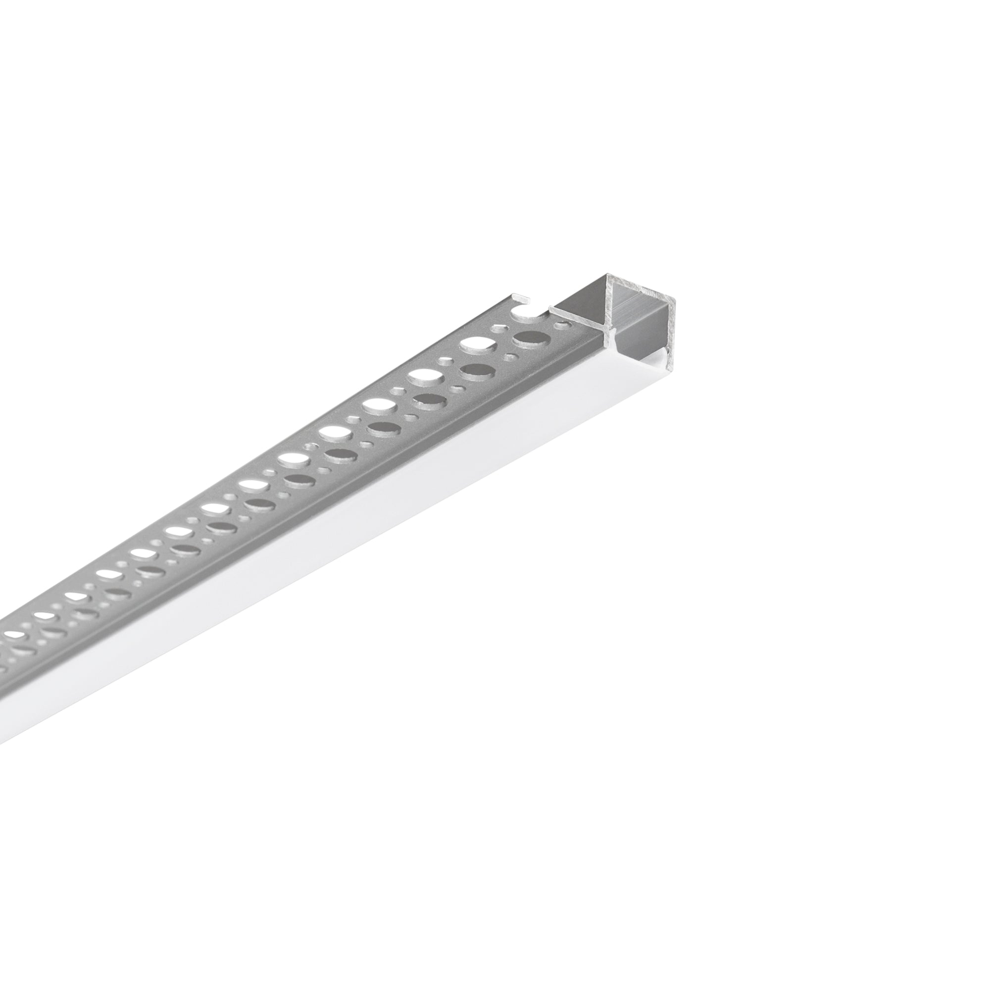 "Profilo EDGE in alluminio per installazione ad  incasso 2 metri"