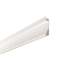 "Profilo MOP a veletta con diffusore bianco 2 m."