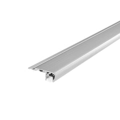 "Profilo STEPWAY per gradini argento in alluminio"