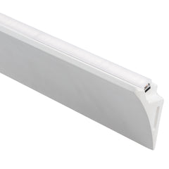 "Profilo VELA a veletta in gesso verniciabile 1 m."