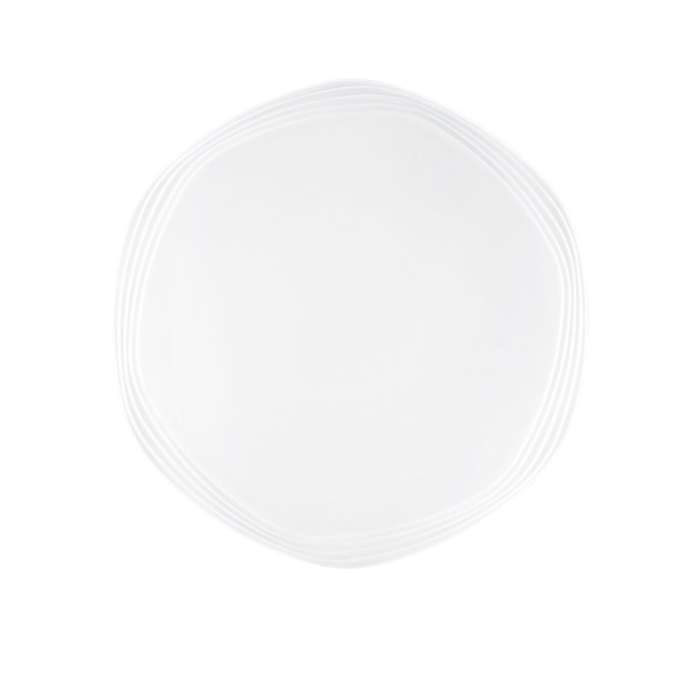 PLAFONIERA LED PSYCHE BIANCA 66W 6540LM CCT CON TELECOMANDO 80X80X7,5CM
