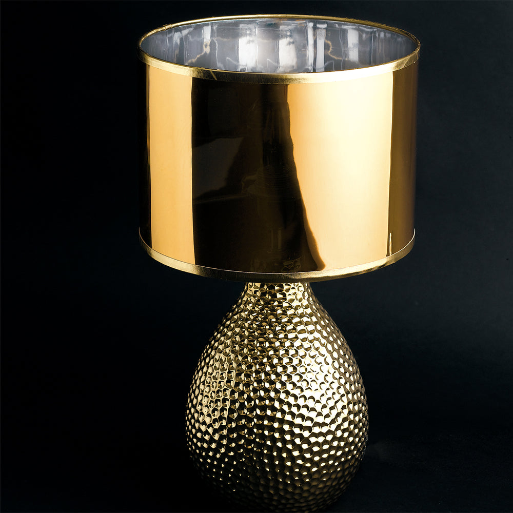 LUMETTO PULSAR ORO 1XE27 1XE14 22X22X35CM