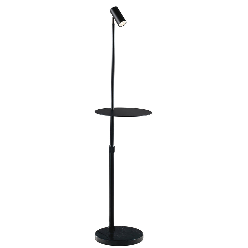 PIANTANA RELAX ORIENTBILE NERA/MARMO 1XGU10 30X150CM