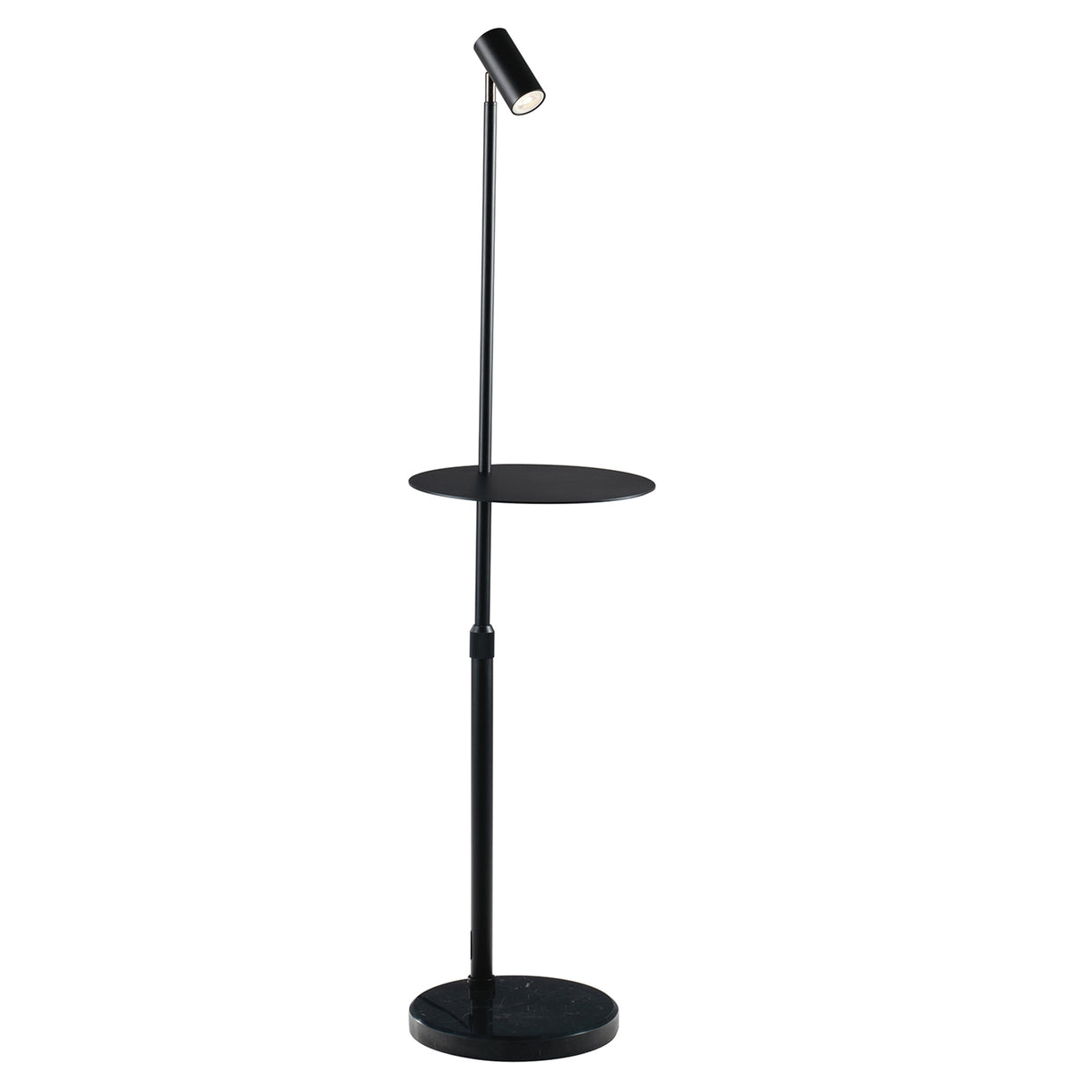PIANTANA RELAX ORIENTBILE NERA/MARMO 1XGU10 30X150CM