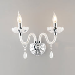 APPLIQUE RIFLESSO CROMO 2XE14 40X18X35CM