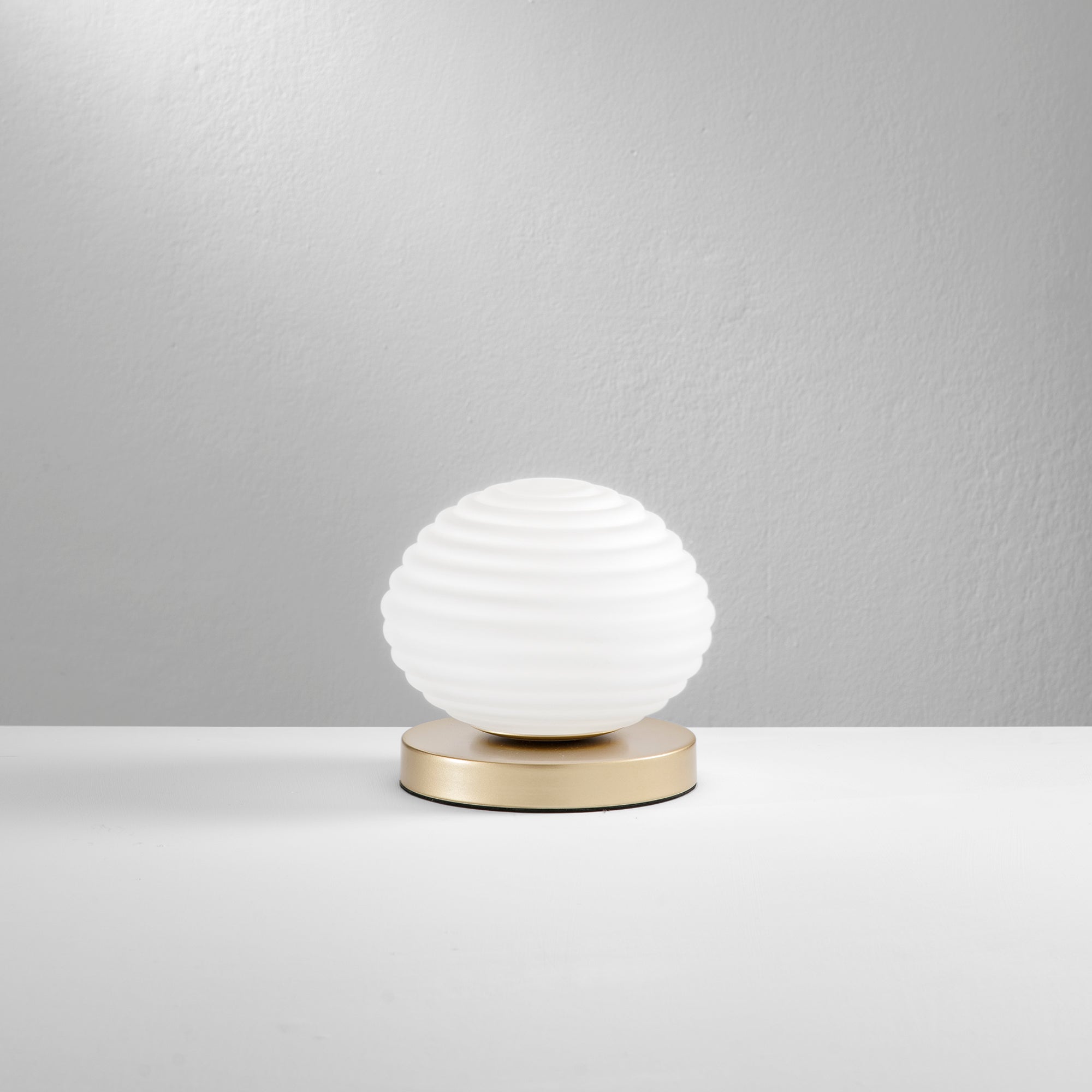 LUMETTO RIPPLE ORO 1XE27 18X18X16,5CM