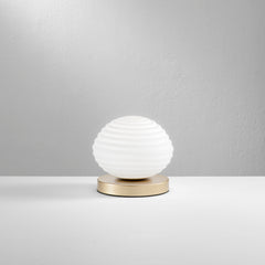 LUMETTO RIPPLE ORO 1XE27 18X18X16,5CM