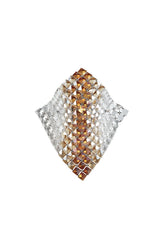 APPLIQUE RUMBA TRASPARENTI/AMBRA 1XG9 25X14X29CM
