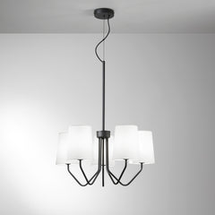 SOSPENSIONE SALLY NERA 5XE14 60X150CM