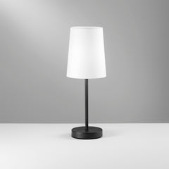 LAMPADA DA TAVOLO SALLY NERA 1XE14 15X15X41,8CM