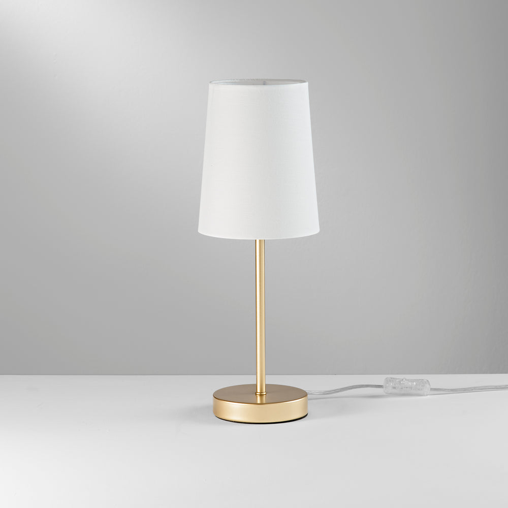 LAMPADA DA TAVOLO SALLY ORO 1XE14 15X15X41,8CM