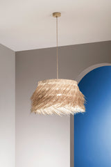 SOSPENSIONE SAMOA IN RATTAN 1XE27 MAX 60W IP20 60XH178CM