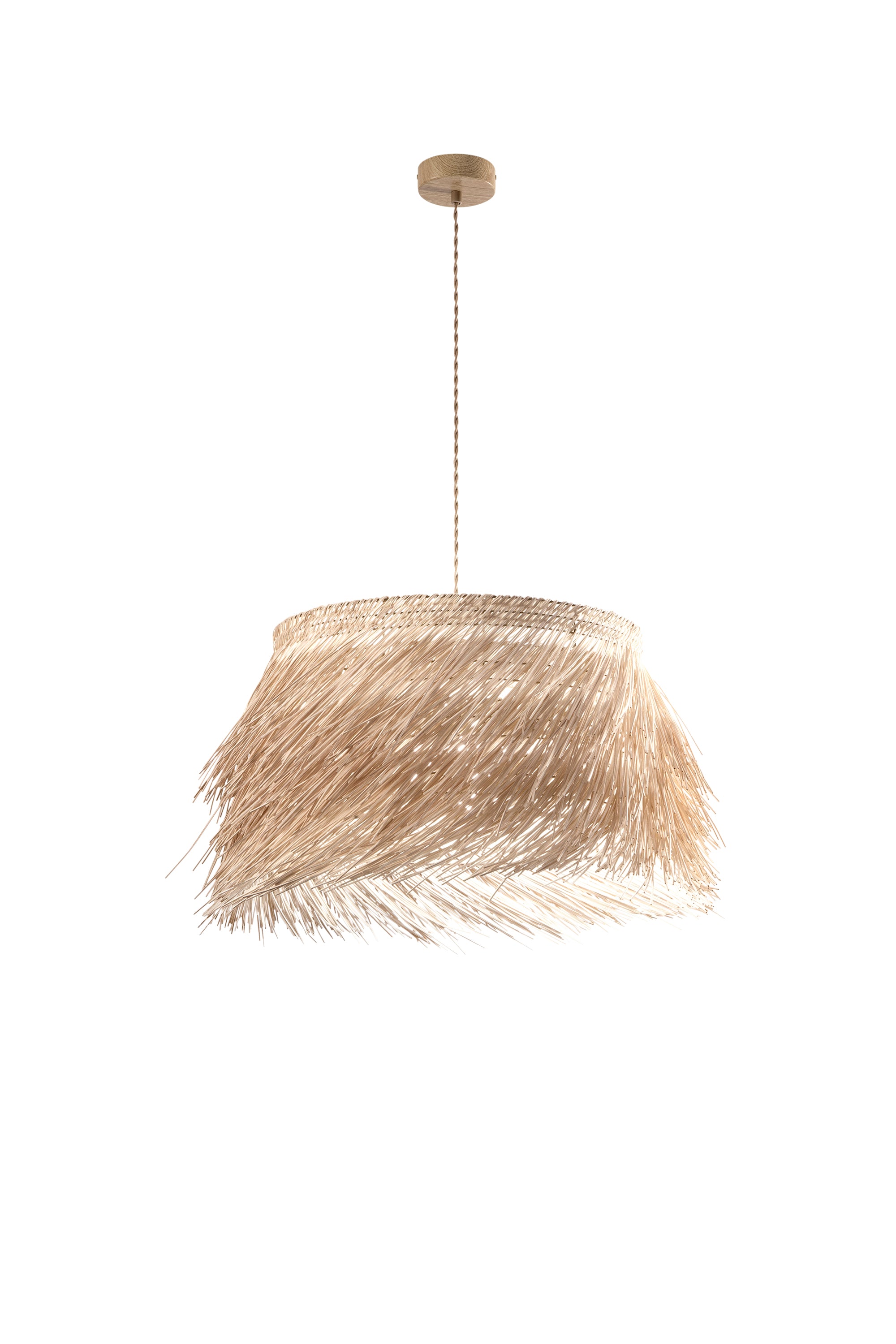 "Sospensione Samoa in rattan"