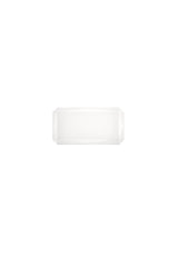 "Applique LED SINOPE in vetro bianco satinato, CCT, h15x30cm."