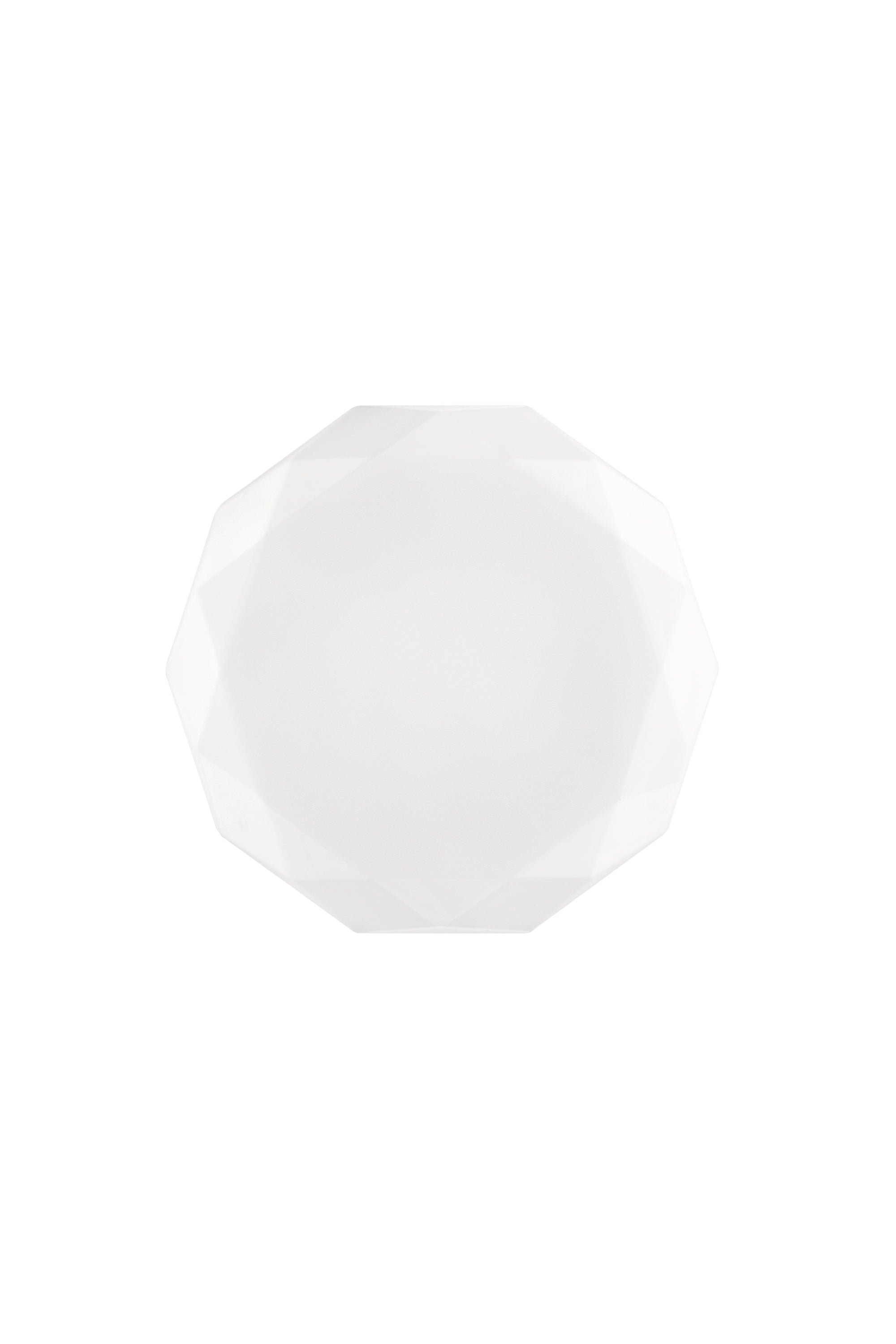 "Plafoniera LED SINOPE in vetro bianco satinato, CCT, Ø 51cm."