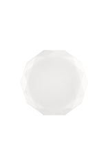 "Plafoniera LED SINOPE in vetro bianco satinato, CCT, Ø 51cm."