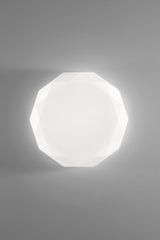 PLAFONIERA SINOPE BIANCA IN PMMA 40W 4400LM CCT 3000/4000/6500K 51X12CM
