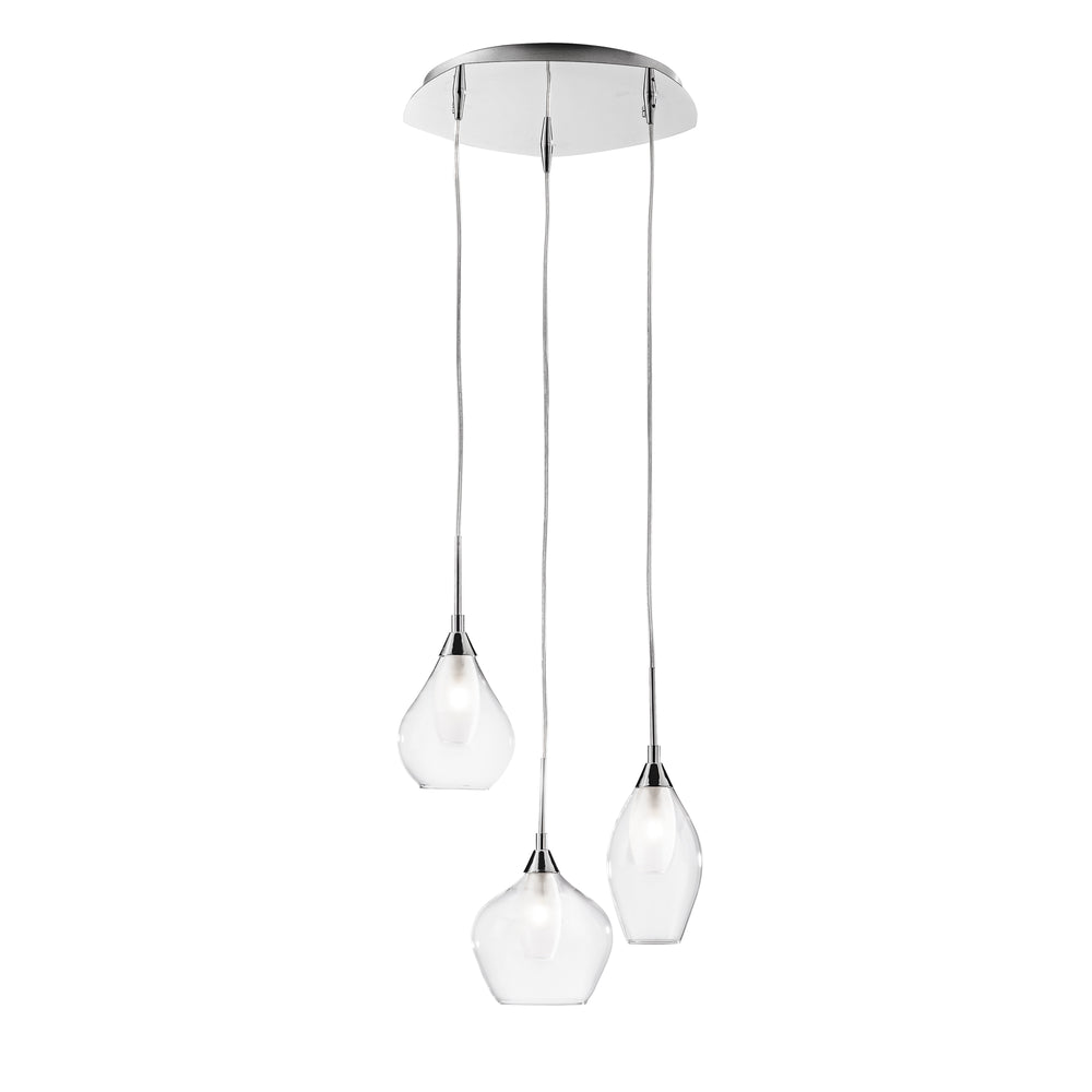 SOSPENSIONE SKYLINE TRASPARENTE 3XG9 35X120CM