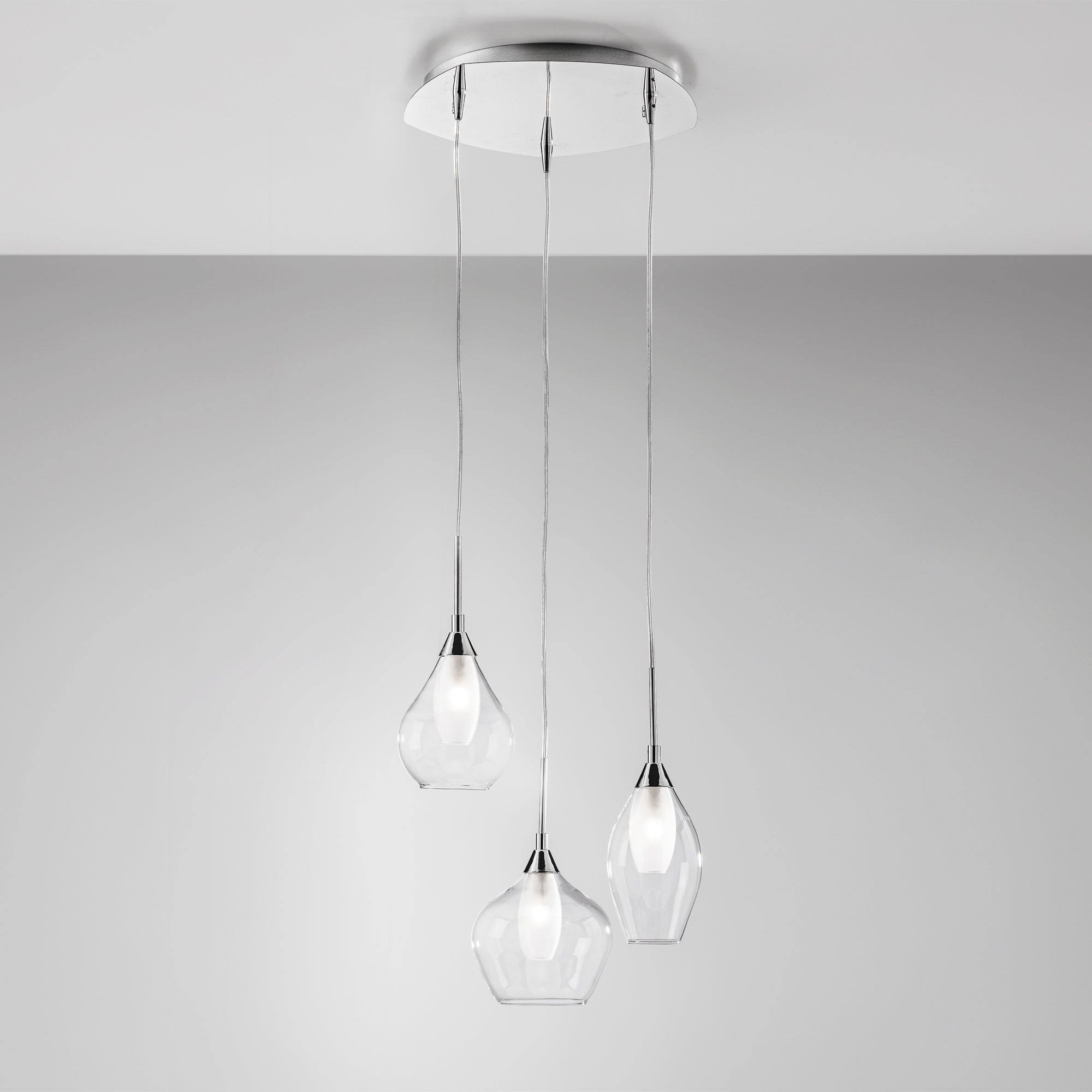 SOSPENSIONE SKYLINE TRASPARENTE 3XG9 35X120CM