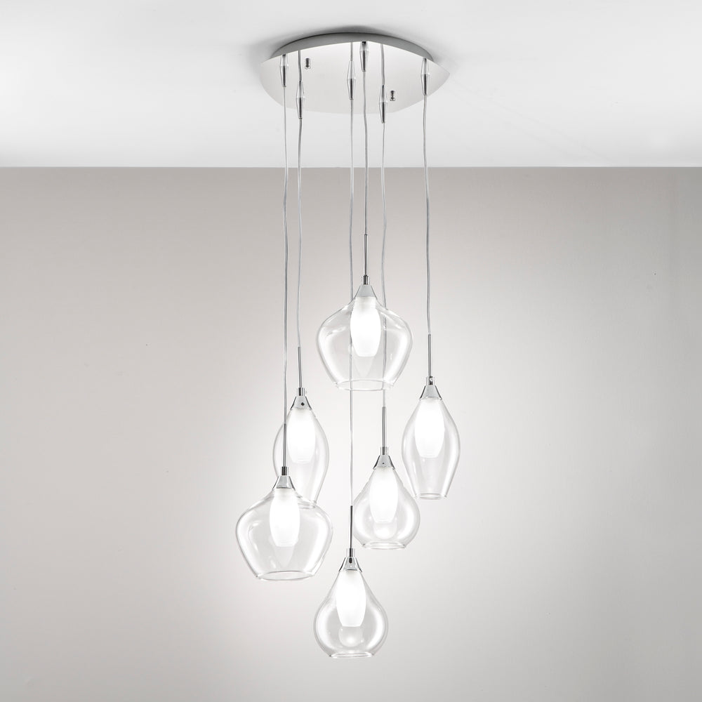 SOSPENSIONE SKYLINE TRASPARENTE 6XG9 35X120CM
