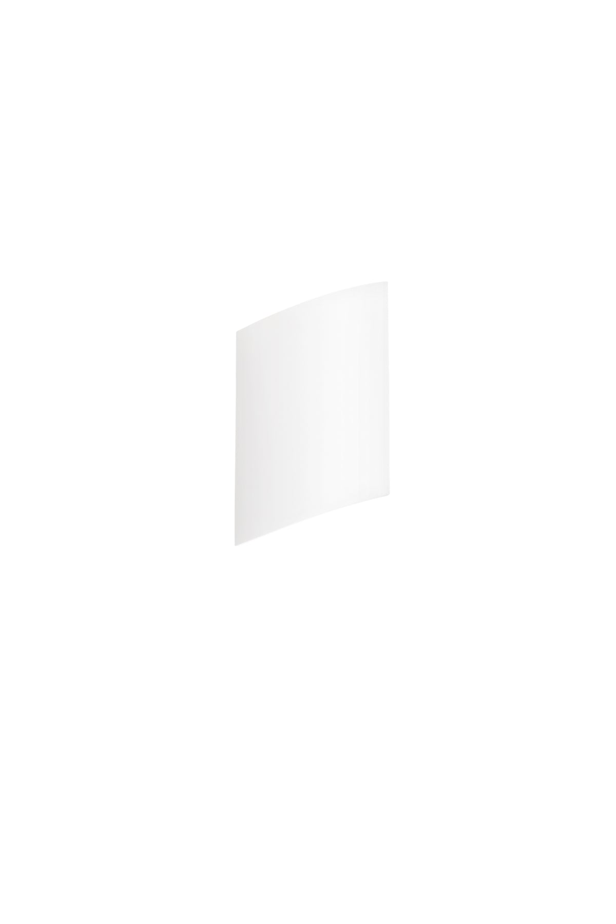 "Applique da Parete Slash in gesso verniciabile"