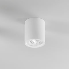 PLAFONIERA SPACE TONDA BIANCA 1XGU10 13,4X16CM
