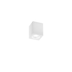 PLAFONIERA SPACE QUADRATA BIANCA 1XGU10 7X7X9CM
