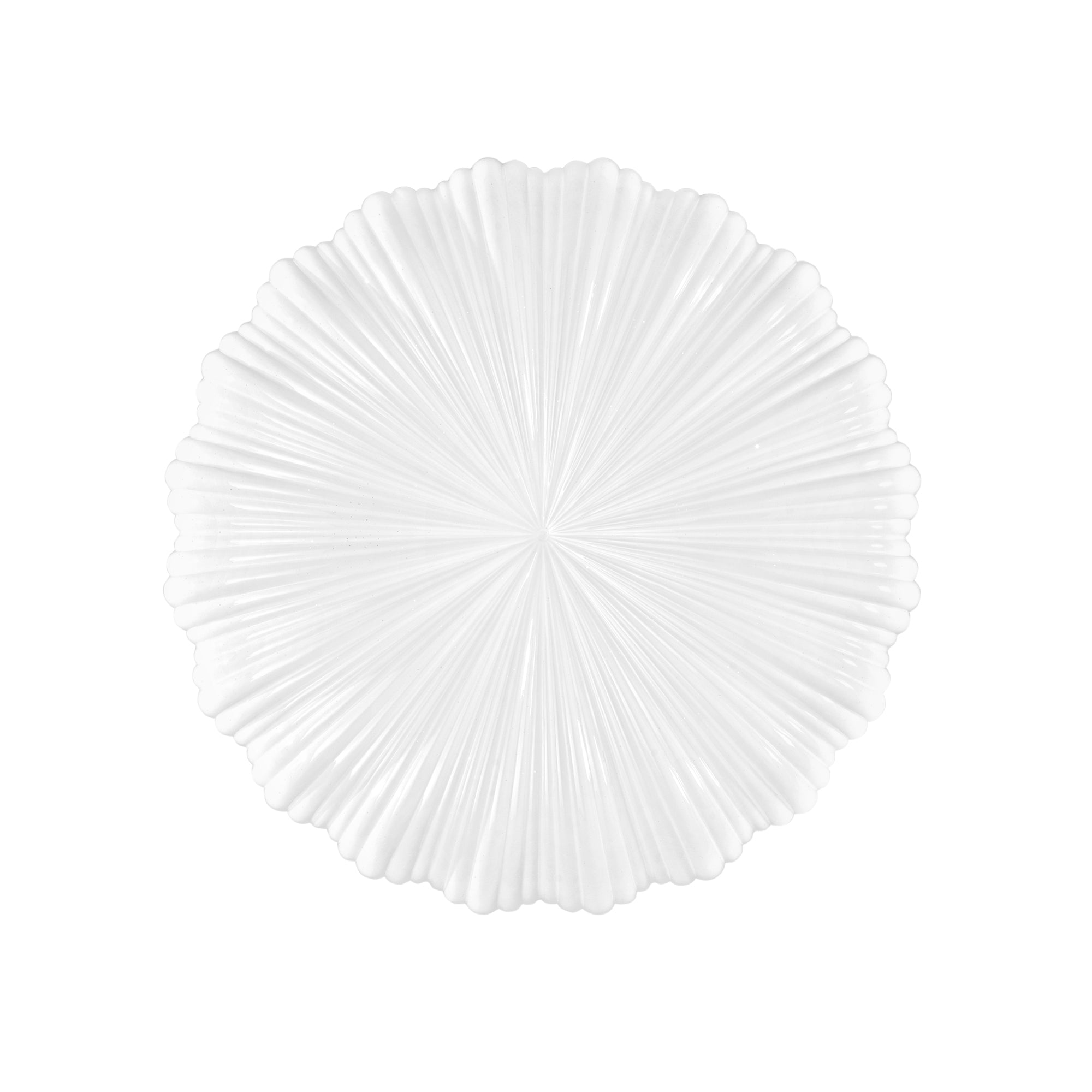 "Plafoniera LED SPRING bianca, interruttore e telecomando CCT, funz. Wi-Fi, 78 cm."