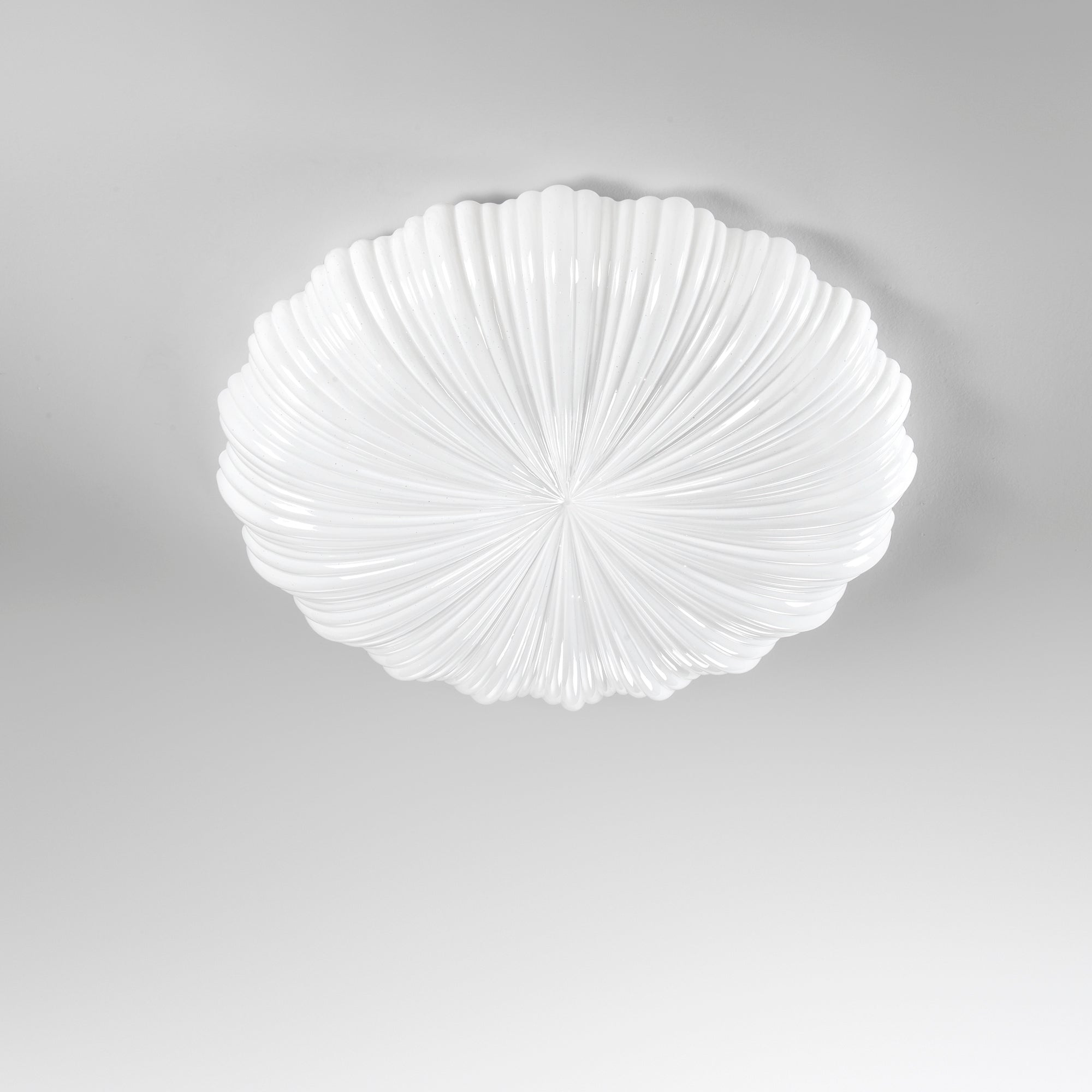 PLAFONIERA LED SPRING BIANCA 66W 6540LM CCT WI-FI CON TELECOMANDO 76X76X15,5CM
