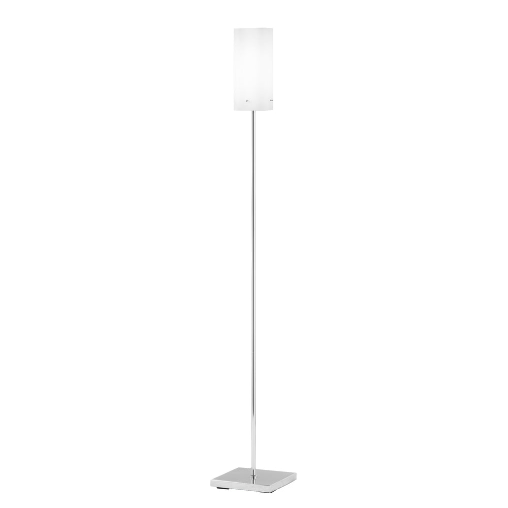 PIANTANA SQUARE BIANCA 1XE27 22X22X155CM