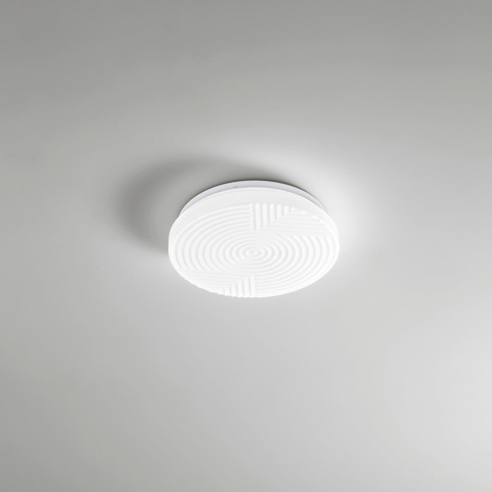 PLAFONIERA LED STREAM BIANCA 18W 2430LM CCT 3000/4000/6500K IP44 30X30X7,5CM