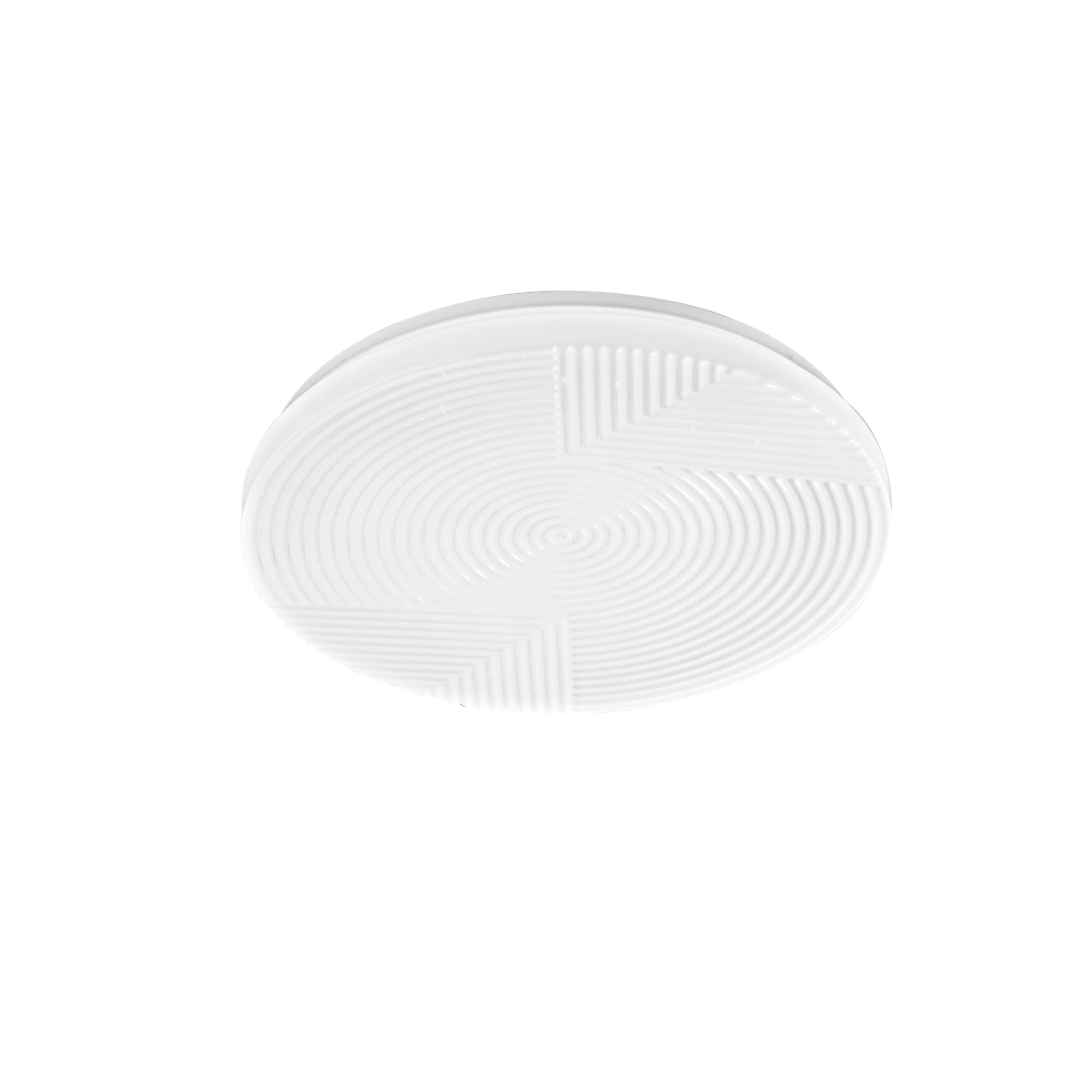 "Plafoniera LED STREAM in acrilico bianco, CCT, Ø 58 cm."