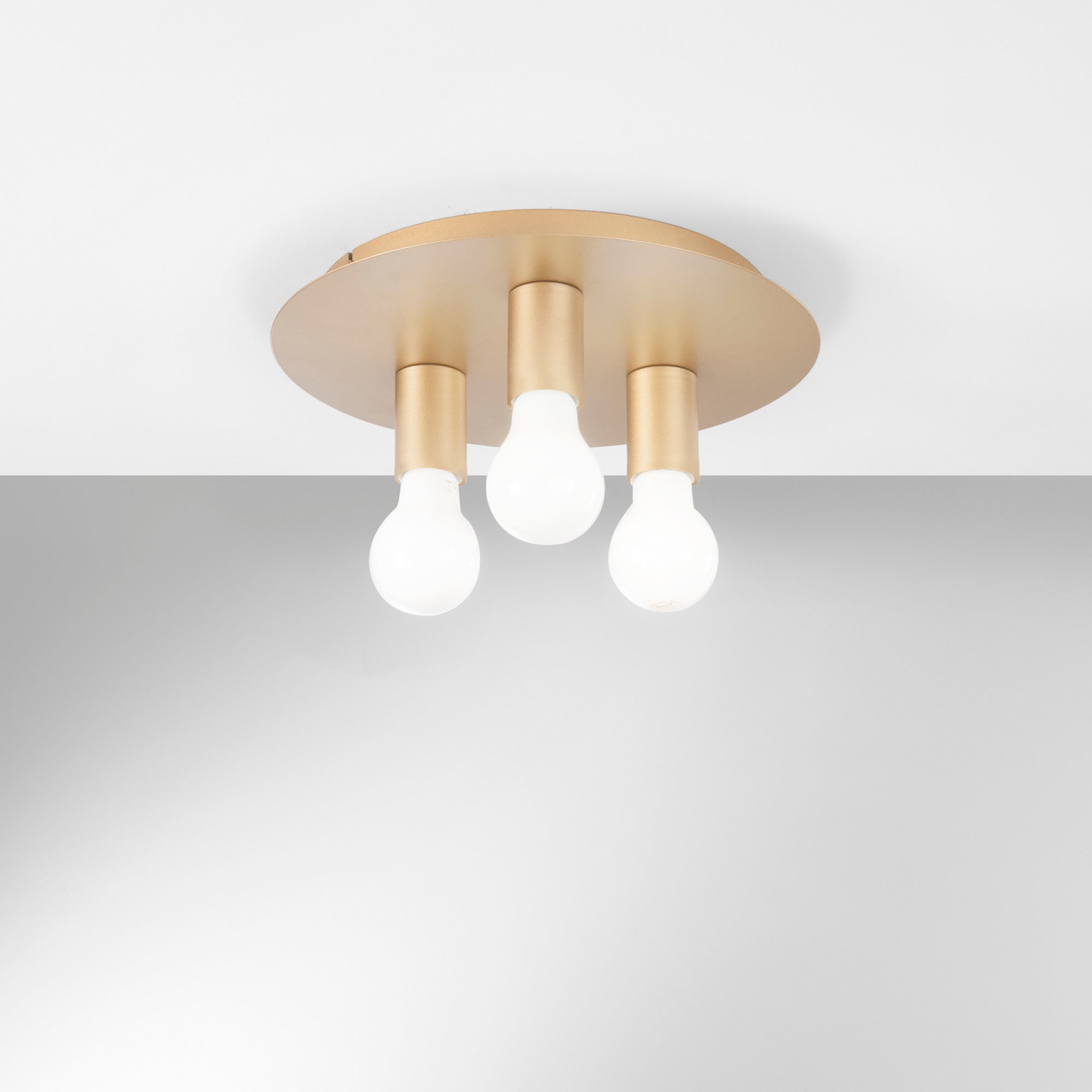 PLAFONIERA STRIKE ORO 3XE27 30X30X86CM