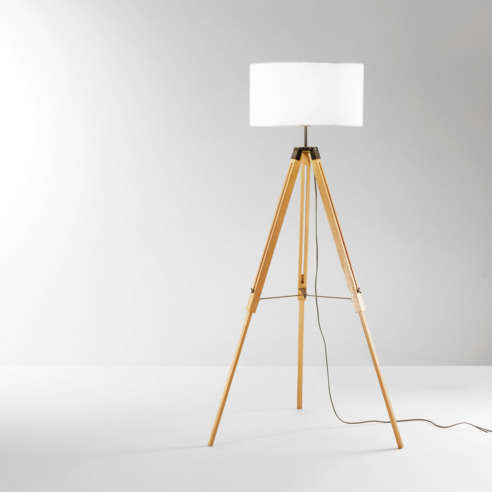 PIANTANA STUDIOS LEGNO 1XE27 75X151CM
