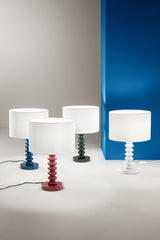 LUME SULTAN ROSSA IN METALLO+VELLUTO 1XE27 15W, LAMP. Dia30XH20CM, STRTTURA 30X30X45.5CM
